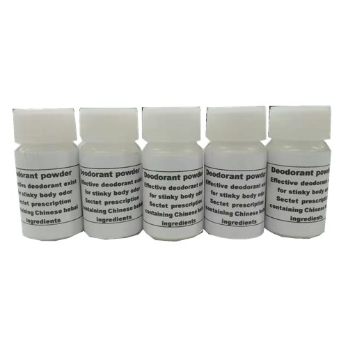 Chinese herbal deodorant powder